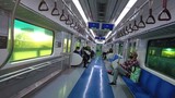 Seoul Metropolitan Subway Ride (No Talking, No Music) - Donong to Sangbong, Korea