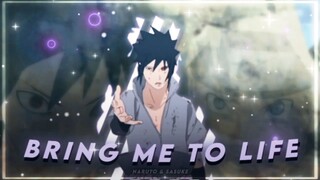 Naruto & Sasuke - Bring Me To Life [AMV/Edits]!