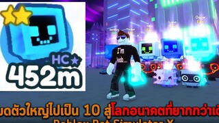 หมดตัวใหญ่ไปเป็น 10 สู่โลกอนาคตที่ยากกว่าเดิม Roblox Pet Simulator X