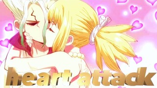 Kiss Heart Attack || AMV Dr. Stone