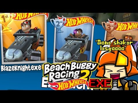 How I got the Boneshakers on Beach buggy racing 2 Hotwheels event, getting on the 1st position