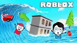 ROBLOX Tsunami Game - Khaleel and Motu Gameplay