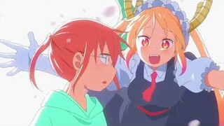 Miss Kobayashi's Dragon Maid AMV (Fly away) (Capcut)