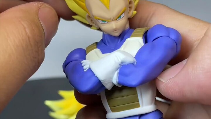 Ulasan singkat tentang shf battle suit Vegeta! !