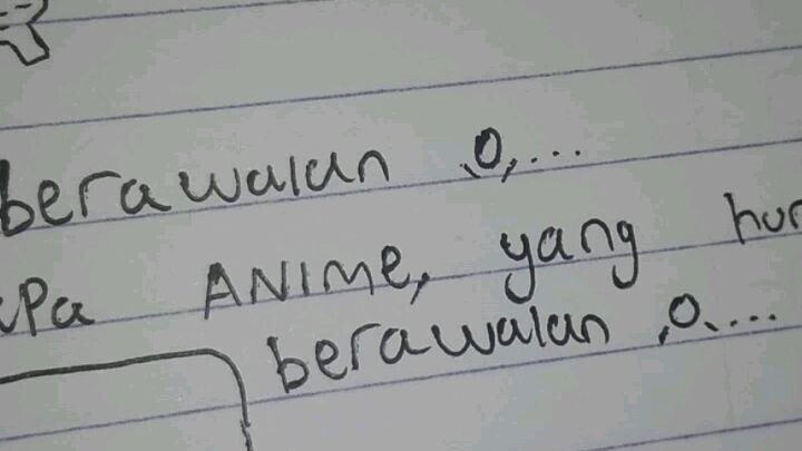 Tulis Di komen, Anime yang berawalan O, Terserah mau anime Yang penting Berawalan O