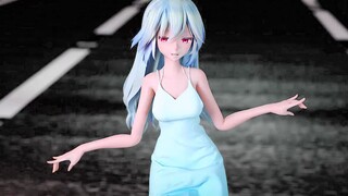 [Fabric|C4D] White silk dress MIKU, can it awaken the wolf in your heart in the bar late at night? [