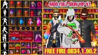 HƯỚNG DẪN MOD SKIN FREE FIRE OB34 V1 VIP - MOD SKIN QUẦN ÁO , MOD SKIN SÚNG , PET , BOM KEO