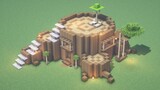 Game|Minecraft|Build a House in a Tree Stump