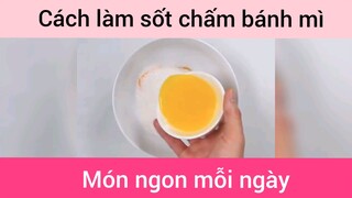 Cách làm sốt chấm bánh mì