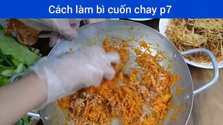 Cách làm bì cuốn chay p7