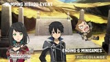 Sword Art Online Integral Factor: Jumping Kibaou Event Ending and Minigames