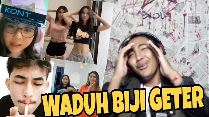 REACTION MEME INSTAGRAM INDONESIA - BIJI GETER MANTAP !