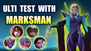 VALENTINA BECAME MARKSMAN ROLE | MOBILE LEGENDS