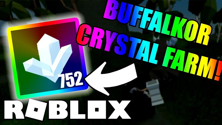 HOW TO GET BUFFALKOR CRYSTAL FAST (BUFFALKOR CRYSTAL FARM) | ROBLOX SKYBLOCK [BETA]