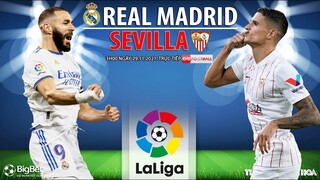 NHẬN ĐỊNH BÓNG ĐÁ TÂY BAN NHA | Trực tiếp Real Madrid vs Sevilla (3h ngày 29/11) ON Football La Liga