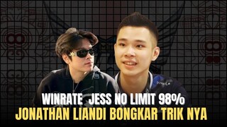 WINRATE JESS NO LIMIT MANTAN EVOS MASIH 98% JONATHAN LIANDI BONGKAR TRIK CEPAT NAIK RANK