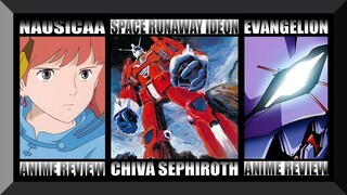 Los Hijos de IDEON, Evangelion y Nausicaa