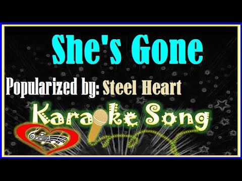 She's Gone Karaoke Version by Steel Heart- Karaoke Cover