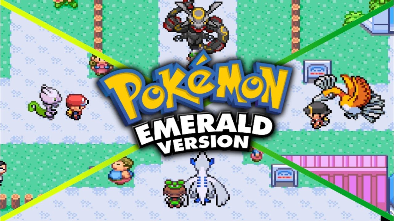 New GBA Rom Hack 2020 Emerald Randomizer with Gen 8 Pokemon, Galar forms,  Mega Evolution - BiliBili