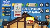 Another way on how to increase service rating | My Hotpot Story