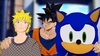 Goku tries to make new friends