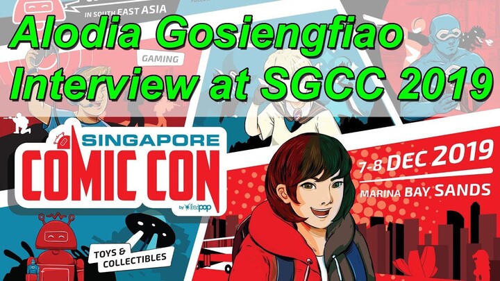 Alodia Gosiengfiao Interview - Singapore Comic Con 2019 (SGCC2019) - Full HD