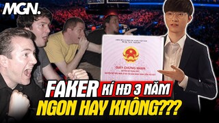 Faker Ký Hợp Đồng 3 Năm Với T1 - Ngon Hay Không? | MGN Esports
