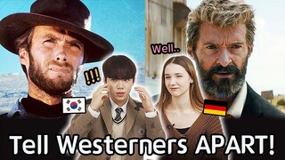 Korean and German Teens Try To Tell Westerners Apart!