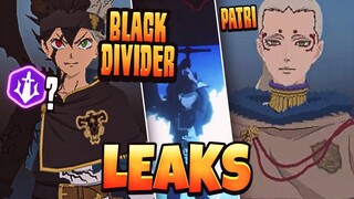 LEAKED! BLACK DIVIDER ASTA FIRST DARK TYPE? PATRI JULIUS FIGHT! | Black Clover Mobile