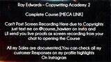 Ray Edwards  course  -Copywriting Academy 2 download