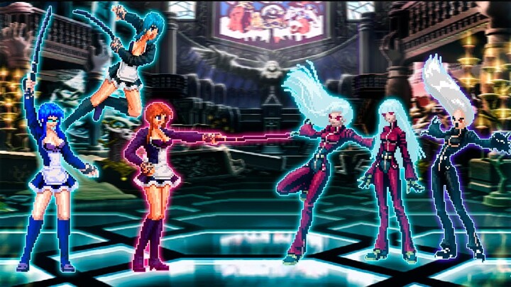 Kof Mugen Naomi Team VS Kula Team!