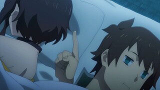 One second they were holding Kazuma's hand, and the next they were angry. They are just a couple in 