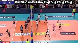 Ting ting Tang Tang Korean showdown
