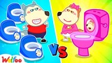 No No, Wolfoo! These Potties Are Mine - Funny Stories About Potty Training for Kids | Wolfoo Channel