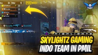 SKYLIGHTZ GAMING INDO TEAM | PMIL HIGHLIGHTS WWCD | ENGLISH SUBTITLES | PUBG MOBILE