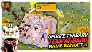 GAK MASUK AKAL TURUN DITEMPAT BARU RAME BANGET MUSUHNYA , NEW UPDATE PUBG MOBILE