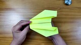 No. 3 maneuvering paper airplane, the wing knife cooperates with the elevator to maneuver, steady!