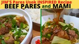 Manila Style BEEF PARES and MAMI | Jims Pares Usok INSPIRED Recipe | Our own VERSION