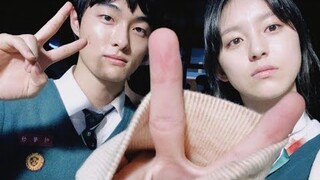 Park Ji Hoo And Yoon Chan Young Cute Moments