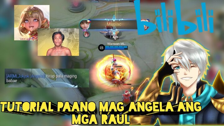 Ganto mag angela mga Raul hahahaa