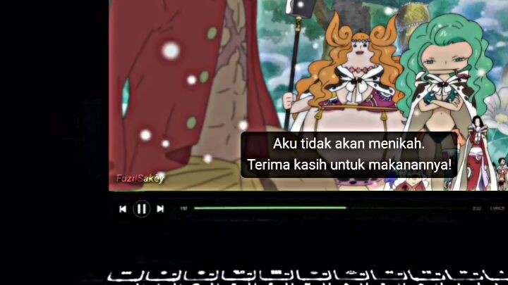 luffy tidak mau menikah dengan hancock?