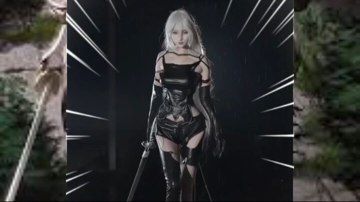 ดาบของ 2B จาก NieR: Automata - อาวุธคู่กายนักรบแอนดรอยด์