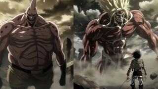 What if a Dragon Ball character traveled to the world of Attack on Titan?