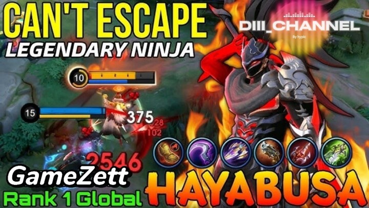 GAMEPLAY||HAYABUSA OVERPOWER(DUTA GLOBAL 1)||MLBB