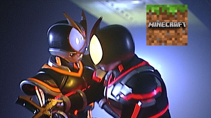 Kamen Rider FAIZ, but Minecraft sound effects