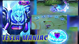 XBorg Epic Skin Tesla Maniac | Skin Review ~ Limited Time Skin | Mobilr Legends Bang Bang