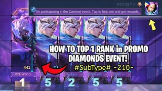 BUG RANK 1 PROMO DIAMOND DOUBLE 11 CARNIVAL! CODE SUBTYPE 201 MOBILE LEGENDS