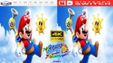 Super Mario Sunshine | Gamecube VS Switch | Comparação De Gráficos + Gameplay (4K)