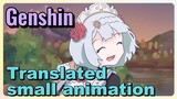 Genshin's Translated small animation