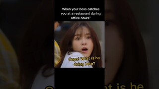 POV:Me and my boss at same restaurant 😭🥺#kdrama #memes #kimsejeong #ahnhyoseop #businessproposal